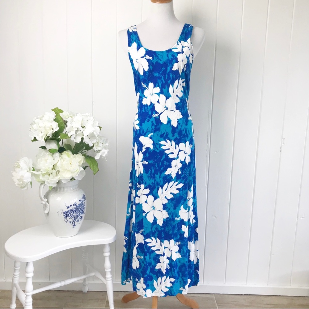 Bali Moon Tropical Maxi Dress
